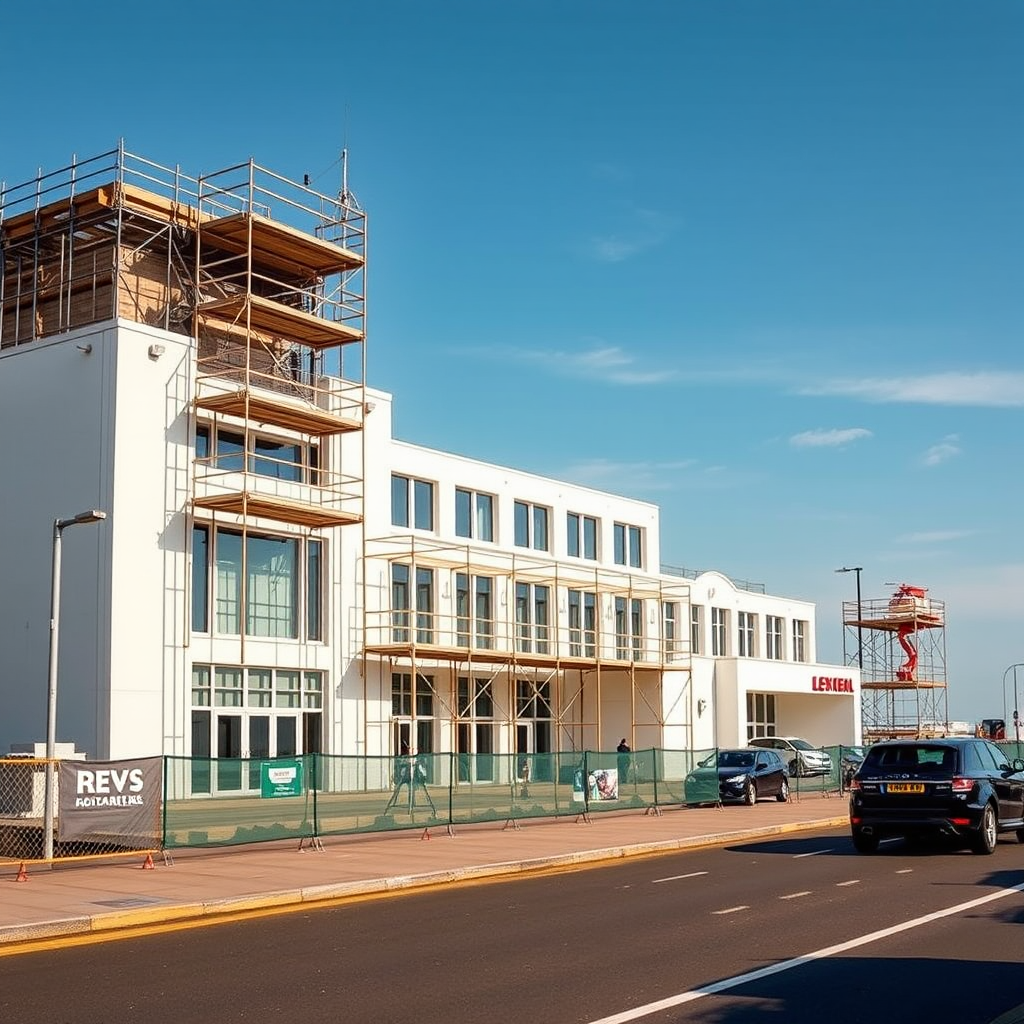 Renovation work starts on iconic waterfront cultural center